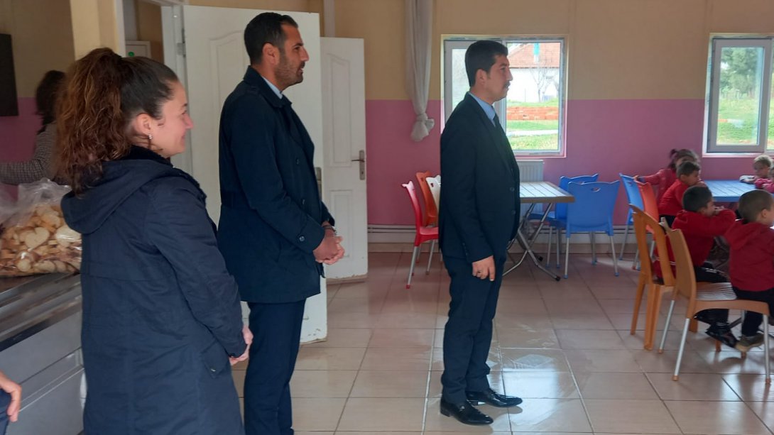 Milli Eğitim Müdürü Kerem KARAHAN Pınar İlkokulu ve Ortaokulunu Ziyaret Etti