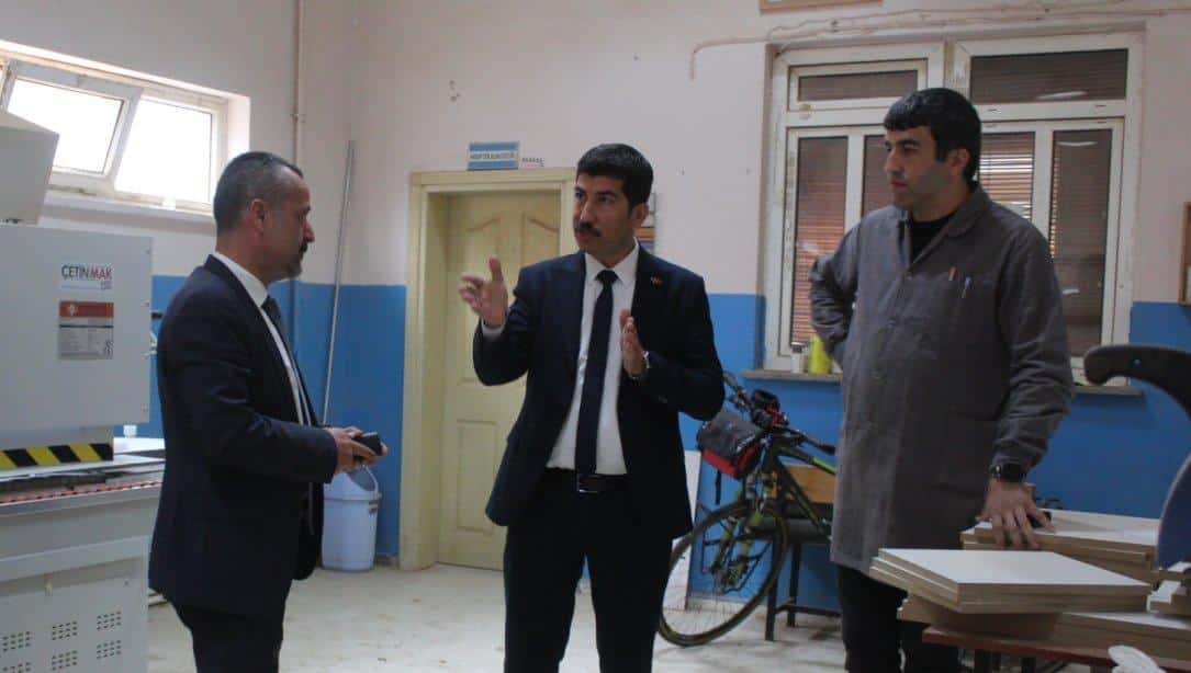 Milli Eğitim Müdürü Kerem HARAHAN, Köyceğiz MTAL'yi Ziyaret Etti