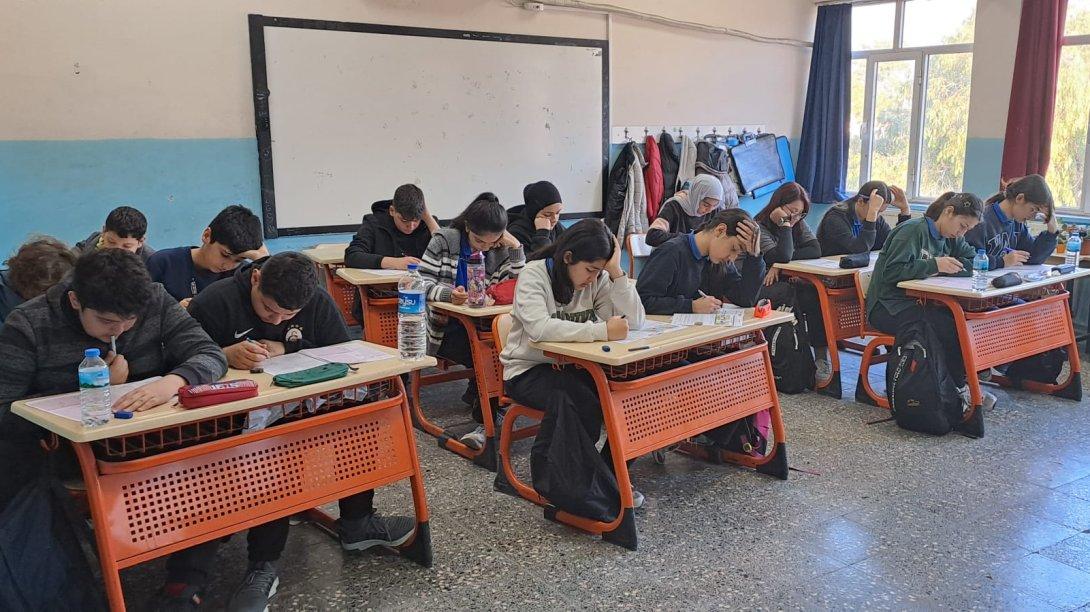 Köyceğiz'de Kazanım Değerlendirme Sınavı Yapıldı