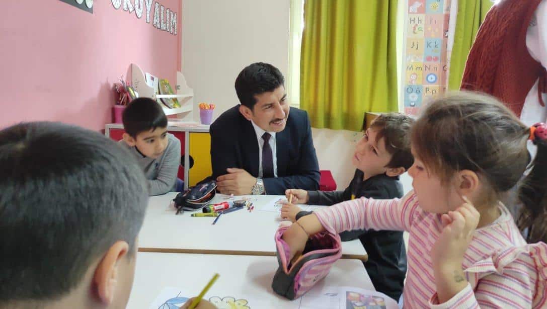 Milli Eğitim Müdürü Kerem KARAHAN  Çandır İlkokulunu Ziyaret Etti