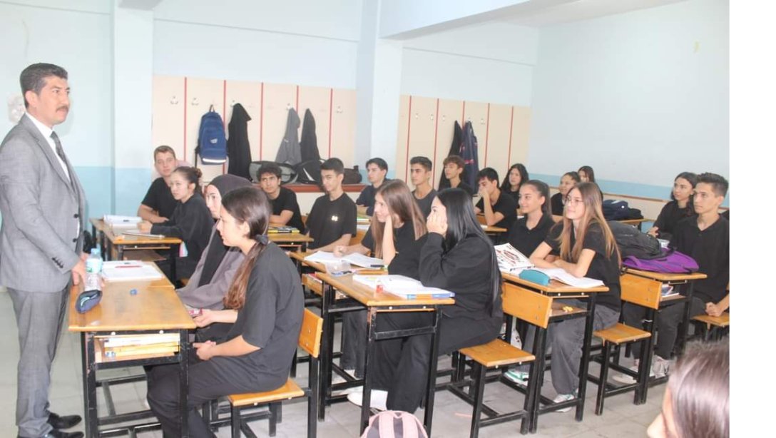 İlçe Milli Eğitim Müdürümüz Sayın Kerem KARAHAN,  Köyceğiz Anadolu Lisesi'ni Ziyaret Etti